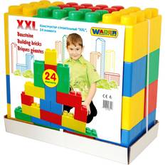 Kits de Construcción Wader QUALITY TOYS Bloques de construcción XXL 24 piezas