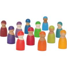 Grimms Legetøj Grimms Rainbow Friends 12pcs