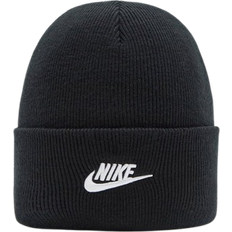 Polyester - Women Accessories NIKE Peak Futura Beanie - Black/White