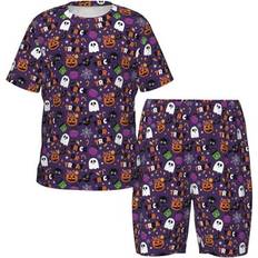 Nightwear Buewutiry Toddler Boys Girls Pajamas Set - Halloween Sweet Candy