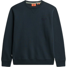 Superdry Essential Logo Crew Neck Sweatshirt - Dark Navy Blue