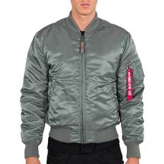 Bomber-takki - Vihreä Takit Alpha Industries Välikausitakki - Tummanvihreä