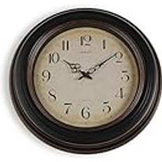 Yellow Clocks Versa Antique Plastic 4.5 x 51 x 51 cm Wall Clock
