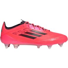 Soft Ground (SG) - Textile Football Shoes adidas F50 Elite SG - Turbo/Aurora Black/Platinum Metallic