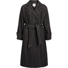 Object Jkeily Coat - Medium Grey Melange