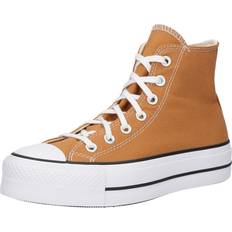 Converse Orange Sneakers Converse Tygskor Chuck All Star Lift - Orange