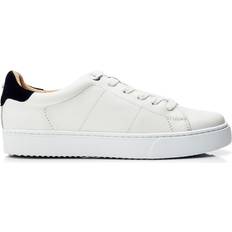 Moda In Pelle Brandie Leather Trainers - White Leather