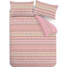 Catherine Lansfield Fairisle Duvet Cover Red (220x230cm)