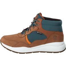 Skor Timberland Boroughs F/L Mid Wp Shoes - Turkos/Brun