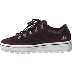 Dam - Lila Promenadskor Skechers Womens Street Cleats 2 Plum - Svart