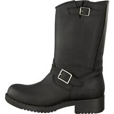 Johnny Bulls Mid Boot Støvler og Støvletter - Black/Silver