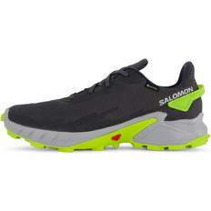 Salomon Alphacross 4 Gtx Joggesko - Ebony/Pearl Blue/Acid Lime