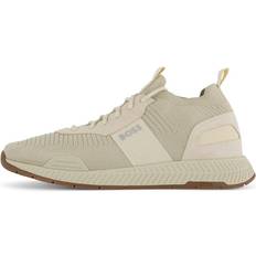 BOSS Titanium Runn Knst Open Sneakers - Beige