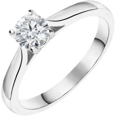 Engagement Ring - Woman Rings C. W. Sellors Platinum 0.40ct Diamond Brilliant Cut Solitaire Ring