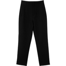 Stradivarius Pleated Trousers - Black