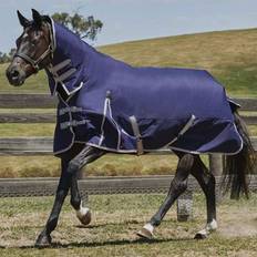 Couvertures pour Chevaux Weatherbeeta ComFiTec Essential Combo Neck Lite - Bleu