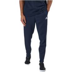 adidas Essentials Tapered Cuff 3 Stripes Pants - Legend Ink/White