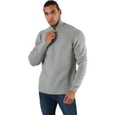Jack & Jones Ivy Knit Half Zip Skirt Grå