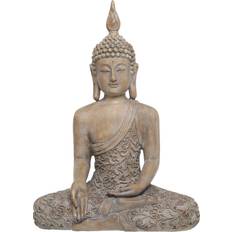 Chic Antique Buddha Siddende Latte H41 cm Dekorationsfigur