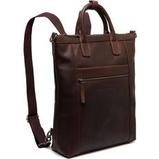 The Chesterfield Brand Ryggsäckar The Chesterfield Brand Luisa Leather 38 cm Laptop compartment brown