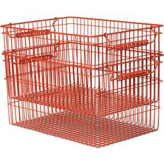 Ferm Living Cala Poppy Red Basket 36.2cm 2pcs