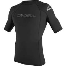 Camisetas de compresión O'Neill Basic Skins Rash Guard T-Shirt schwarz Black