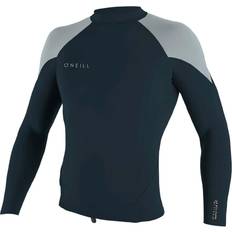 Maglie a compressione O'Neill Reactor Langarm-Neoprenshirt 1.5 mm schwarz/hellgrau Black/Grey