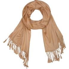 Gold - Women Scarfs CTM Classic Pashmina Shawl Wraps - Gold