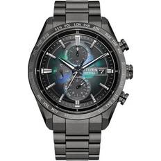 Titanium Wrist Watches Citizen Attesa Limited Edition Chronograph 42mm with Terra-Inspired Grey