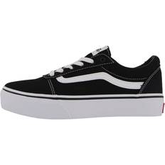 Skor Vans My Ward Platform Sneakers - Black/White