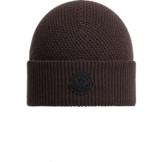 Moncler Man Petten Moncler Bonnet En Laine - Marron