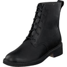 Skor Clarks Maru Mali Black Leather - Svart