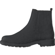 Clarks Orinoco2 Mid Black Leather Chelsea Boots - Svart
