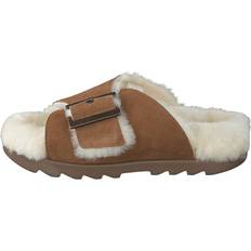 UGG Sandales UGG Buckle Chestnut Suede Sandaler - Beige/Brun