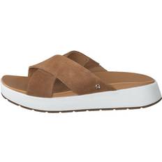 UGG Cuir Sandales UGG Flip Flops Sandaler - Brun