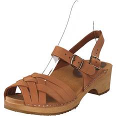 Moheda Pumps Moheda Klara Female Klackskor Klackar - Brun