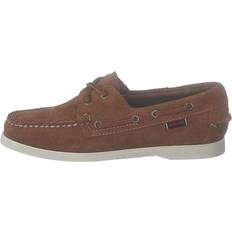 Sebago Portland Flesh Out Women Sejlersko Dame - Brown Cognac