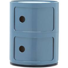 Kartell Skåp Kartell Componibili Classic Förvaring Med 2 Fack Sky Blue Förvaringsskåp