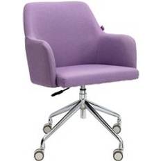 Purple Armchairs Girona Contemporary Fabric Medium Back Armchair