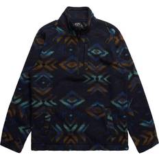 Billabong Top Billabong Boundary Half Zip Fleecepullover - Blau/Navy/Türkis/Braun