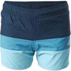 Återvunna material Badbyxor adidas Boys Colorblock Shorts Crew - Navy/Hazy Sky