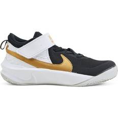 27½ Basketballsko Team Hustle D 10 Sneakers - Black/Metallic Gold/White/Photon Dust