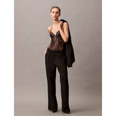 Calvin Klein Shapewear & Under Garments Calvin Klein Floral Lace Bodysuit - Black