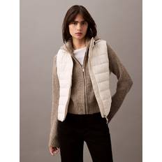 Calvin Klein Women Vests Calvin Klein Nylon Puffer Vest - White