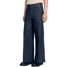 Flare - Men Jeans Sandro Vintage Flare Jeans - Raw Denim