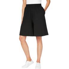 Woman Within Skirts Woman Within Plus Size Split Skirt - Black