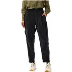 IN FRONT Byxor & Shorts IN FRONT Wide Trousers Cool Elastic Waist Pants - Black