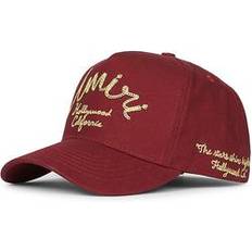 Amiri Caps Amiri Hollywood Cotton Baseball Cap - Burgundy