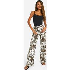 Multicoloured Jeans boohoo Leopard Camo Jeans - Multi