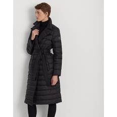 Coats Polo Ralph Lauren Belted Down Trench Coat - Black